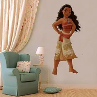 TV Cartoon Disney Vintage Girl Favorite Self Dependent Moana Giant Peel and Stick Wall Decals (Pack of 1)-thumb4