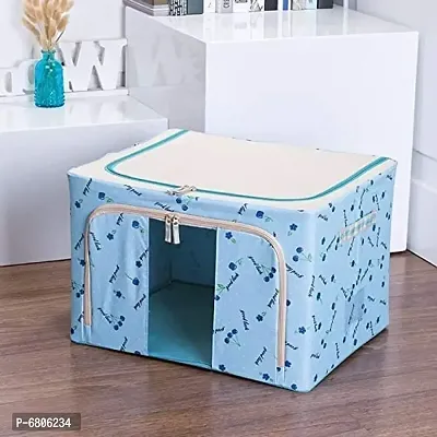 Wardrobe Organizer Steel frame Cloth Storage Box Clothes Covers