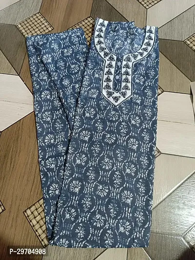 Elegant Cotton Printed Nighty For Women