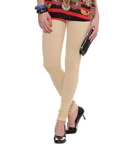 Stylish Fancy Solid Leggings For Women Pack Of 1