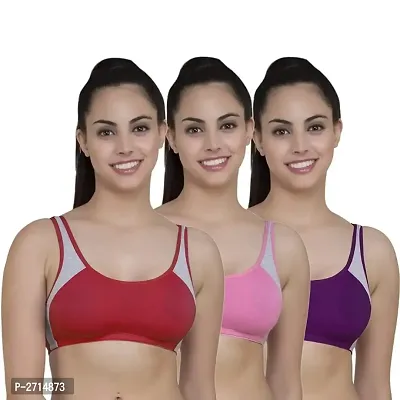 Buy Free size Front Open Comfortable Sports Bra Online In India At