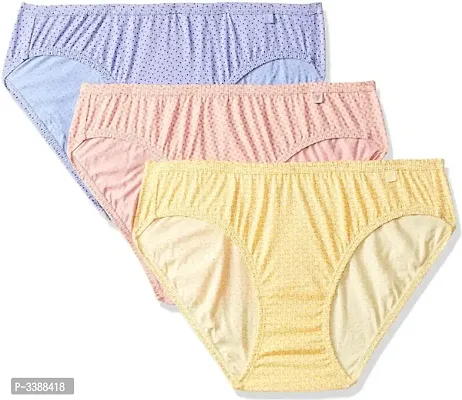 Women's Cotton Basic Briefs Pack Of 3-thumb0
