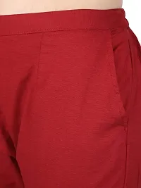Stylish Rayon Solid Ethnic Pants For Women-thumb3