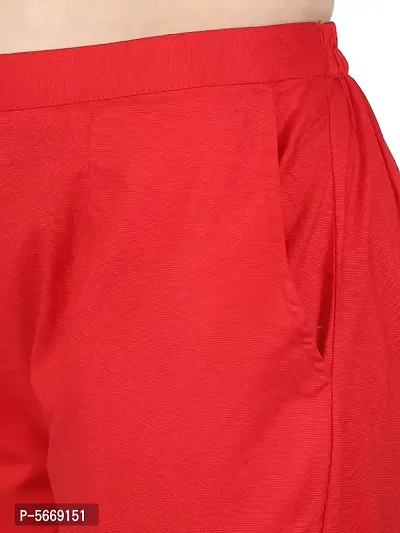 Stylish Rayon Solid Ethnic Pants For Women-thumb4