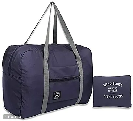 Travel Foldable Nylon Duffle Tote Bag Portable Waterproof Handbag Folding Sport Weekend Shopping Luggage Bag, Flight-Airlines Packing Bag, Gym Sports Bag for Women Girl