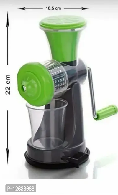 Hand Juicer for Fruits and Vegetables with Steel Handle Vacuum Locking System,Shake, Smoothies, Travel Juicer for Fruits and Vegetables,Fruit Juicer for All Fruits-thumb4