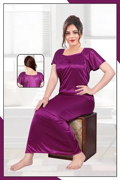 Must Have Satin Gowns Women's Nightwear 