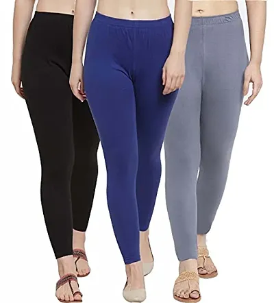 Leggings Combo for Women Pack of 3)