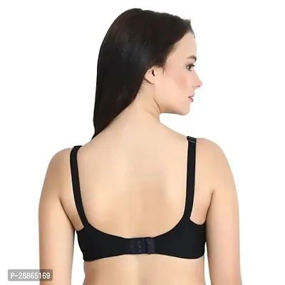 Women Net Non-Padded Wire Free Regular Bra Pack of 3-thumb2