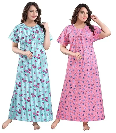 Women's Maxi Nighty Pack of 2