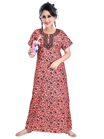 Hot Selling Cotton Nighty Women's Nightwear 