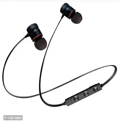 Stylish Black In-ear Bluetooth Wireless Headphones-thumb0