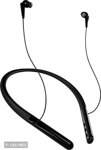 Stylish Black In-ear Bluetooth Wireless Headphones-thumb0