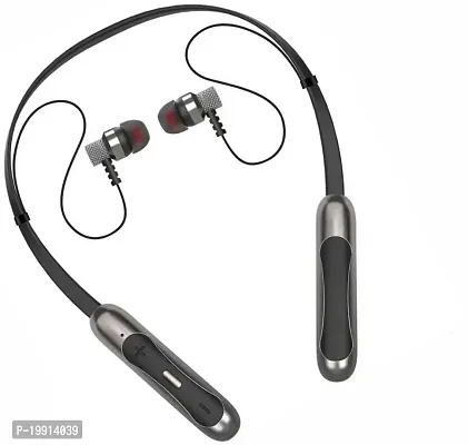 Stylish Black In-ear Bluetooth Wireless Headphones-thumb0