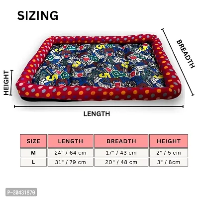 Dog bed waterproof for  indie, young lab ,husky, German Shepherd Dog breed  SIZE  Large (L)-thumb2