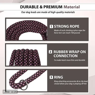 5 Feet Durable Comfort Nylon Dog Leash-thumb4