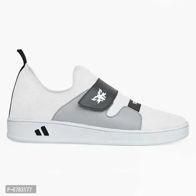 Vigor Sport shoes Running Comfortable Slip On Shoes For Men (White)-thumb3