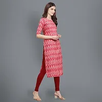 Attractive Multicoloured Printed Crepe Straight Kurta For Women-thumb2