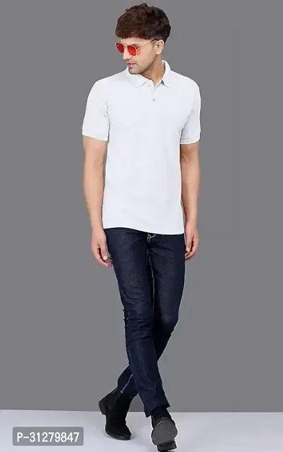 Stylish Polo Tshirt For Mens-thumb0