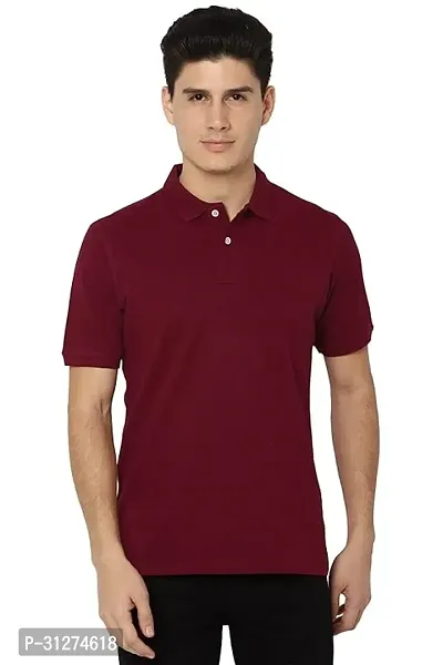 Stylish Polo Tshirt For Mens-thumb0