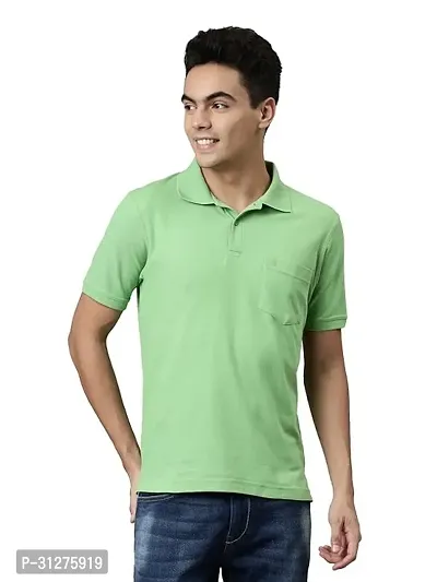 Stylish Polo Tshirt For Mens-thumb0