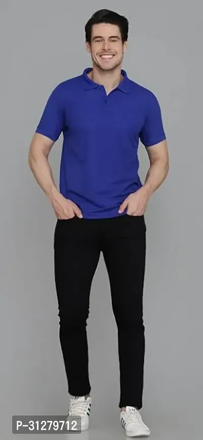 Stylish Polo Tshirt For Mens-thumb0