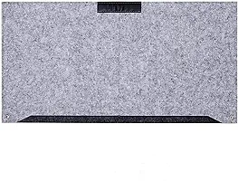 GREENSHEEP Laptop Keyboard Mouse Felt Desk Pad for Desktop, Keyboard-Mouse (26Inch*13Inch) - Grey-thumb2