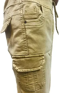 Okey-Times Boys Cotton Trousers Pant Camel Color 2 Year - 4 year-thumb3