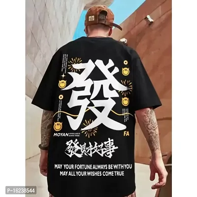 OVERSIZE PRINTED T-SHIRT FOR MEN-thumb0