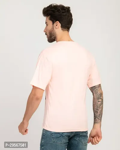 Stylish Cotton Blend T-shirt For Men-thumb2