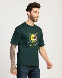 Stylish Cotton Blend T-shirt For Men-thumb3