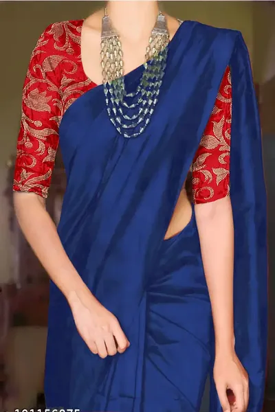 Stylish Fancy Designer Organza Saree With Blouse Piece For Women