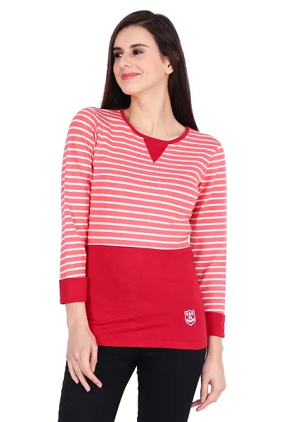 Cotton Striped T-Shirts