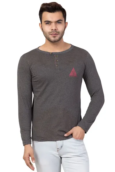 Men's Trendy Cotton Full Sleeve T Shirt