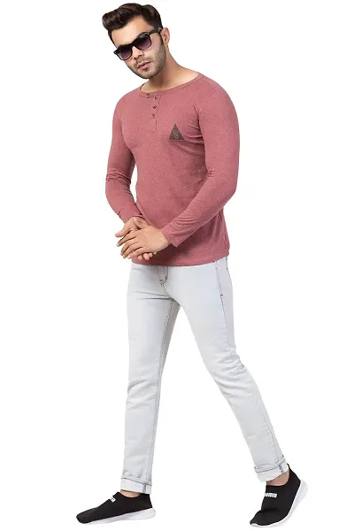 STITCH VASTRA Full Sleeve Raglan Sleeve Men's T-Shirt