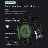 PunnkFunnk D116 Smart Band, Activity Tracker Fitness Band, Sleep Monitor, Step Tracking, Heart Rate Sensor, Kids Smart Watch for Men, Women, Black-thumb3