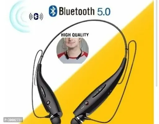 Modern Bluetooth Wireless Neckband  With Microphone-thumb0