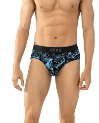 Stylish Multicoloured Cotton Printed Brief For Men Combo of 3-thumb2