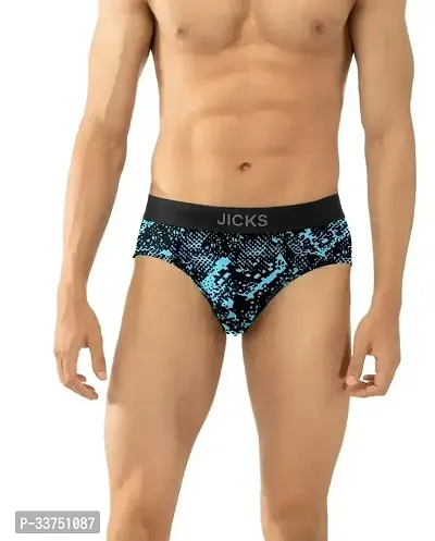 Stylish Multicoloured Cotton Printed Brief For Men Combo of 3-thumb3