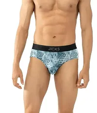 Stylish Multicoloured Cotton Printed Brief For Men Combo of 3-thumb3