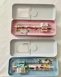 Metal Pencil Box Combo of Unicorn BTS with free kit inside-thumb1