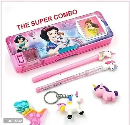 Magnetic Pencil Box With Combo Of 5 Magnetic Pencil Box With Combo 5 Items 1 Pen 1 Pencil-thumb0