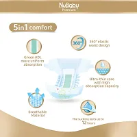 Baby Diaper with Large Size , 58 Count, 9-14kg With 5 in 1 Comfort-thumb2