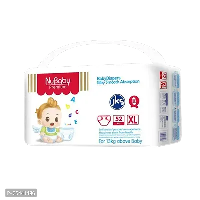 Baby Diaper with XL Size , 52 Count, above 13kg With 5 in 1 Comfort