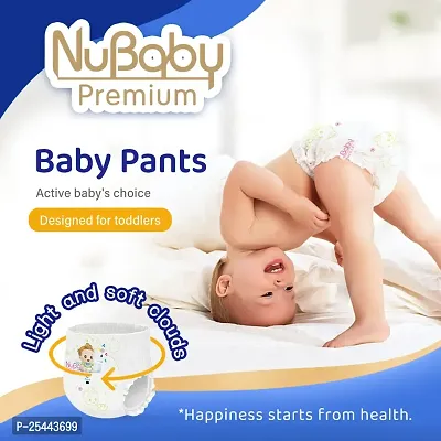 Baby Pants All round Protection Pants Style Baby Diaper, Medium (M) 72 Count, 7-12kg-thumb2