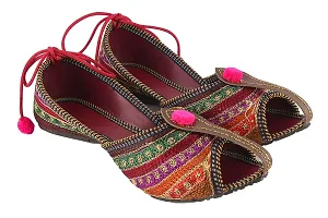 RYAG Women's Multicolour Rajasthani Jaipuri Sandal Ethnic Combo -7 UK-thumb3