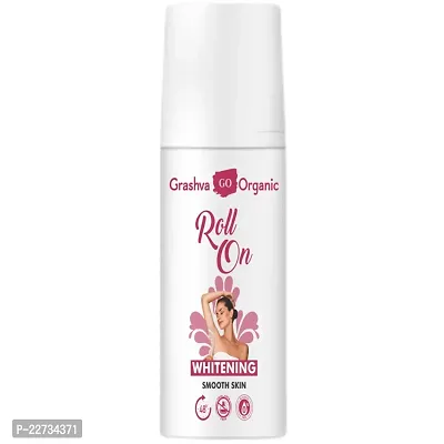 UnderArm Roll On - Whitens  Brightens Skin, Prevents Odour, Aqua Fragrance Deodorant Roll-on - For Men  Women (50 ml)-thumb0