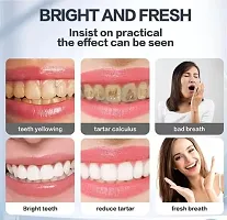 Teeth Whitening Foam Toothpaste Makes You Reveal Perfect  White Teeth, Natural Whitening Foam Toothpaste Mousse with Fluoride Deeply Clean Gums Remove Stains-60ml-thumb2