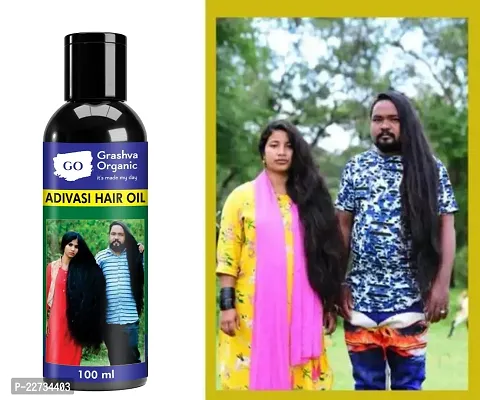 Adivasi Neelambari Medicine All Type of Hair Problem Herbal Growth Hair Oil 100 ML-thumb0