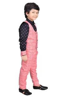 KIDZ AREA Cute Trendy Boys Casual Shirt, Waistcoat and Pant Set For Kids and Boys-thumb2